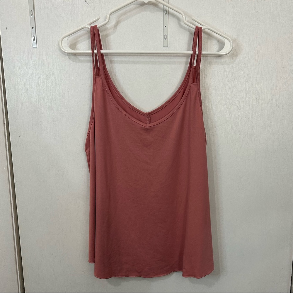 ⭐️ Buy 3 for $15 Women’s Joress Curve pink spaghetti strap tank, 1X